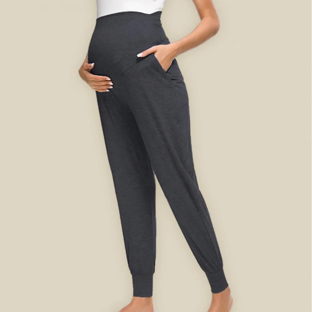 Lahloya, Size M, NWT, Dark Gray - Cloud Pants Maternity Joggers